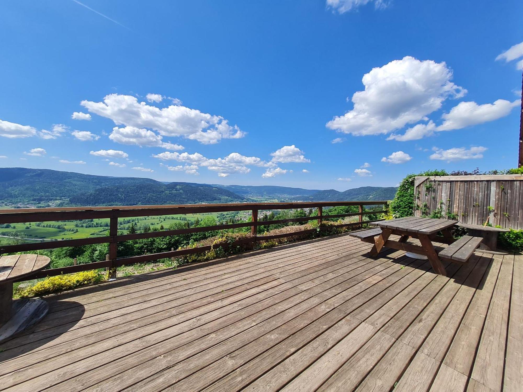 Gite Spacieux, Confort Moderne, 8 Pers, Terrasse Privative, Animaux Admis, Wifi - Fr-1-589-227 Vagney ภายนอก รูปภาพ